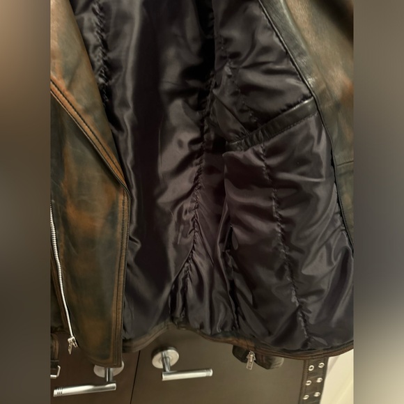 Leather Jacket - Biker Ribbles - Picture 6 of 14